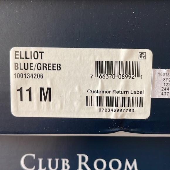 Club Room Men’s ELLIOT Boat Shoes. Brand New With box. Various Sizes. - Picture 8 of 12